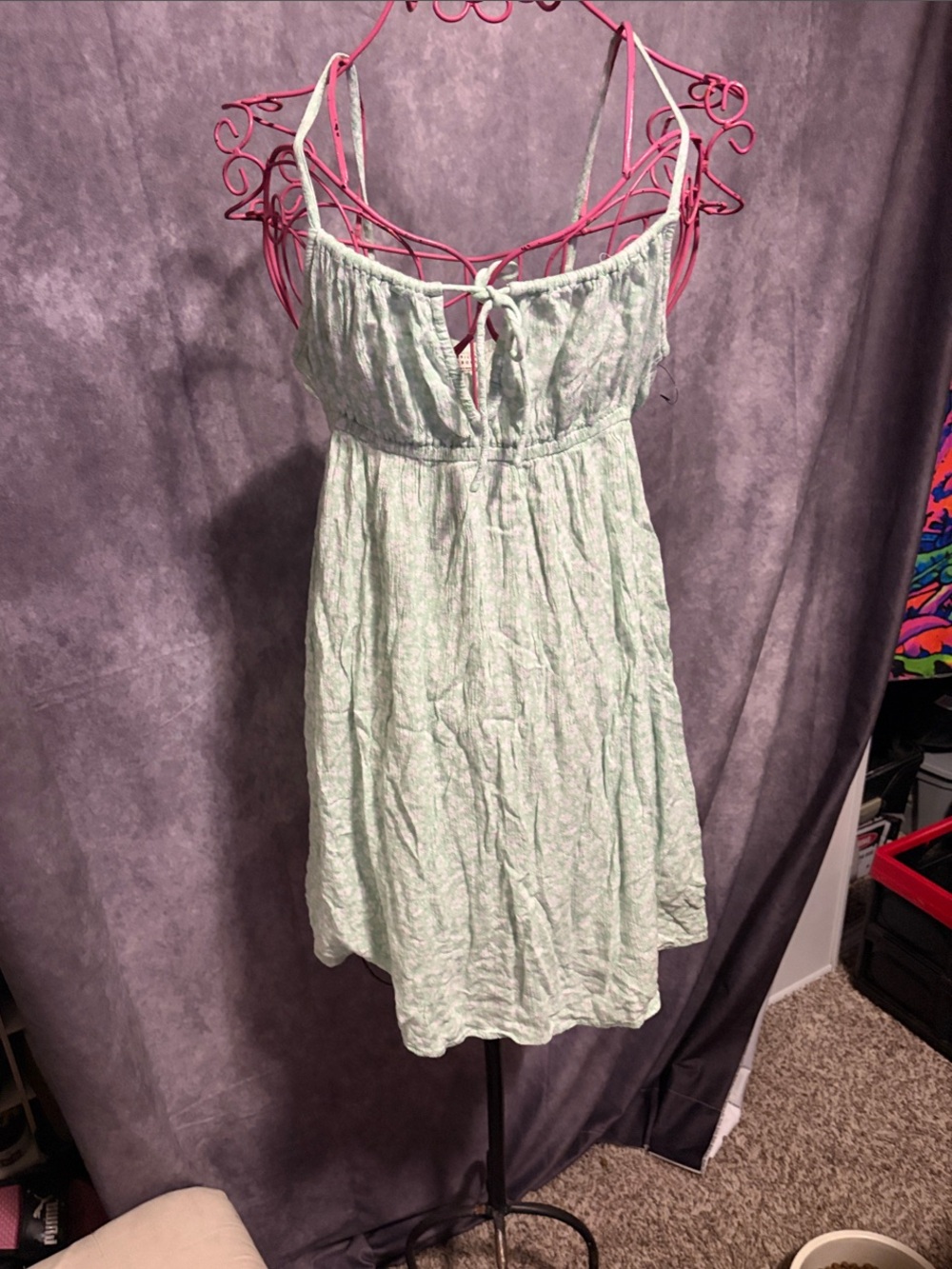 Billabong Light Mint Green Mini Dress